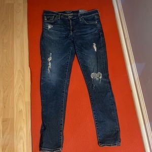 AG super Skinny Ankle Crop